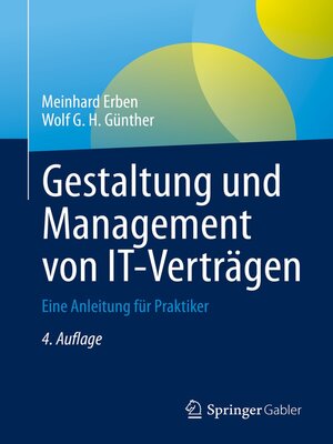 cover image of Gestaltung und Management von IT-Verträgen